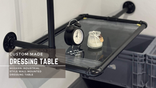 Dressing Up Your Space with M-Pipe Creations' Custom Dressing Table in Malaysia 2024