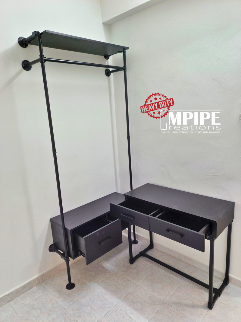 CODE: Clothing Rack (1204) / Table (736) - @USJ, Subang Jaya