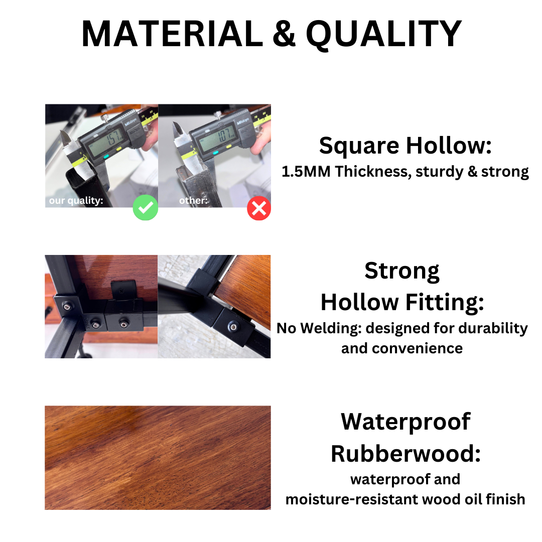 HOLLOW COFFEE TABLE & STOOL