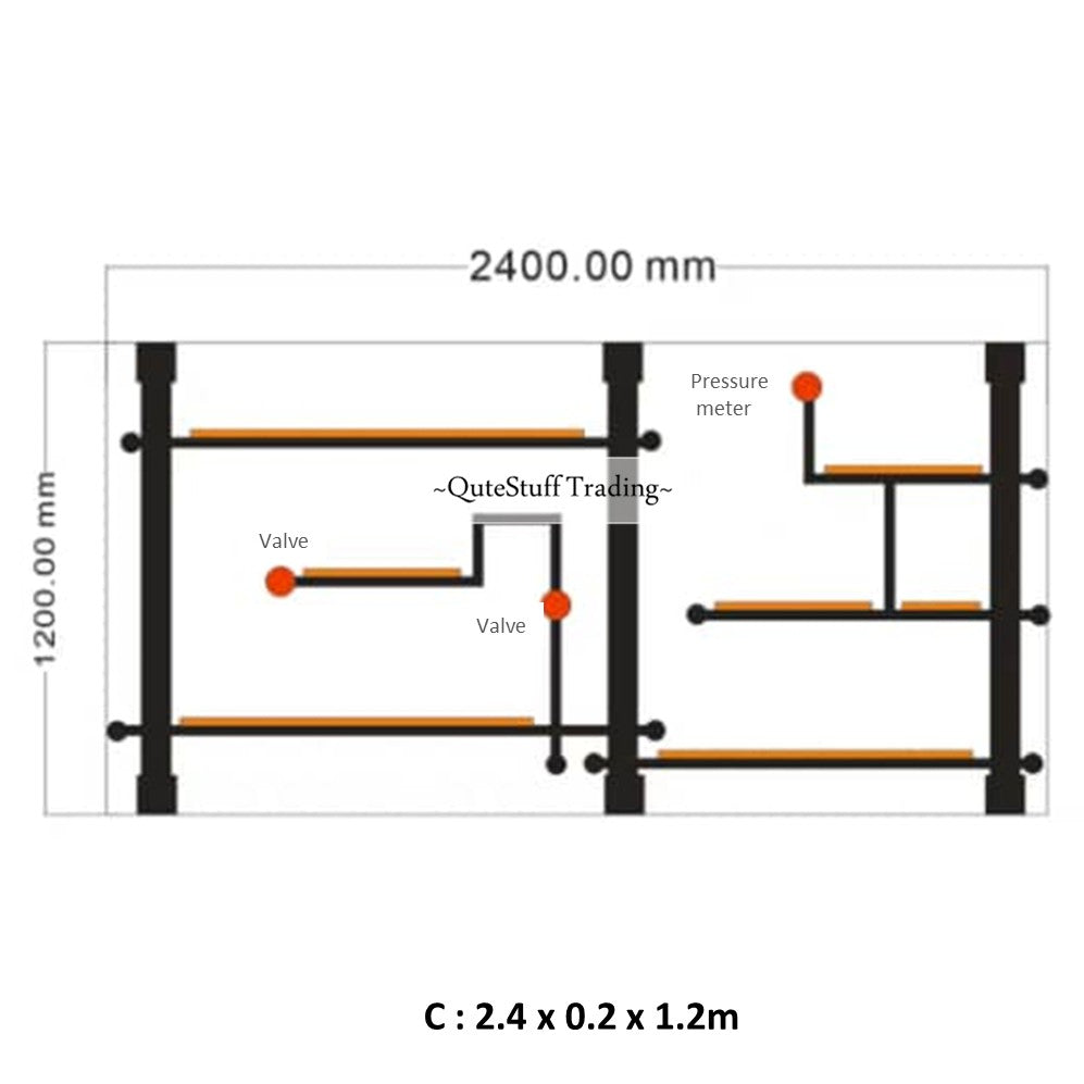 WALL SHELVES - RUBBERWOOD