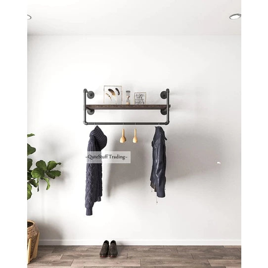 KIT - COAT HANGER RUBBERWOOD