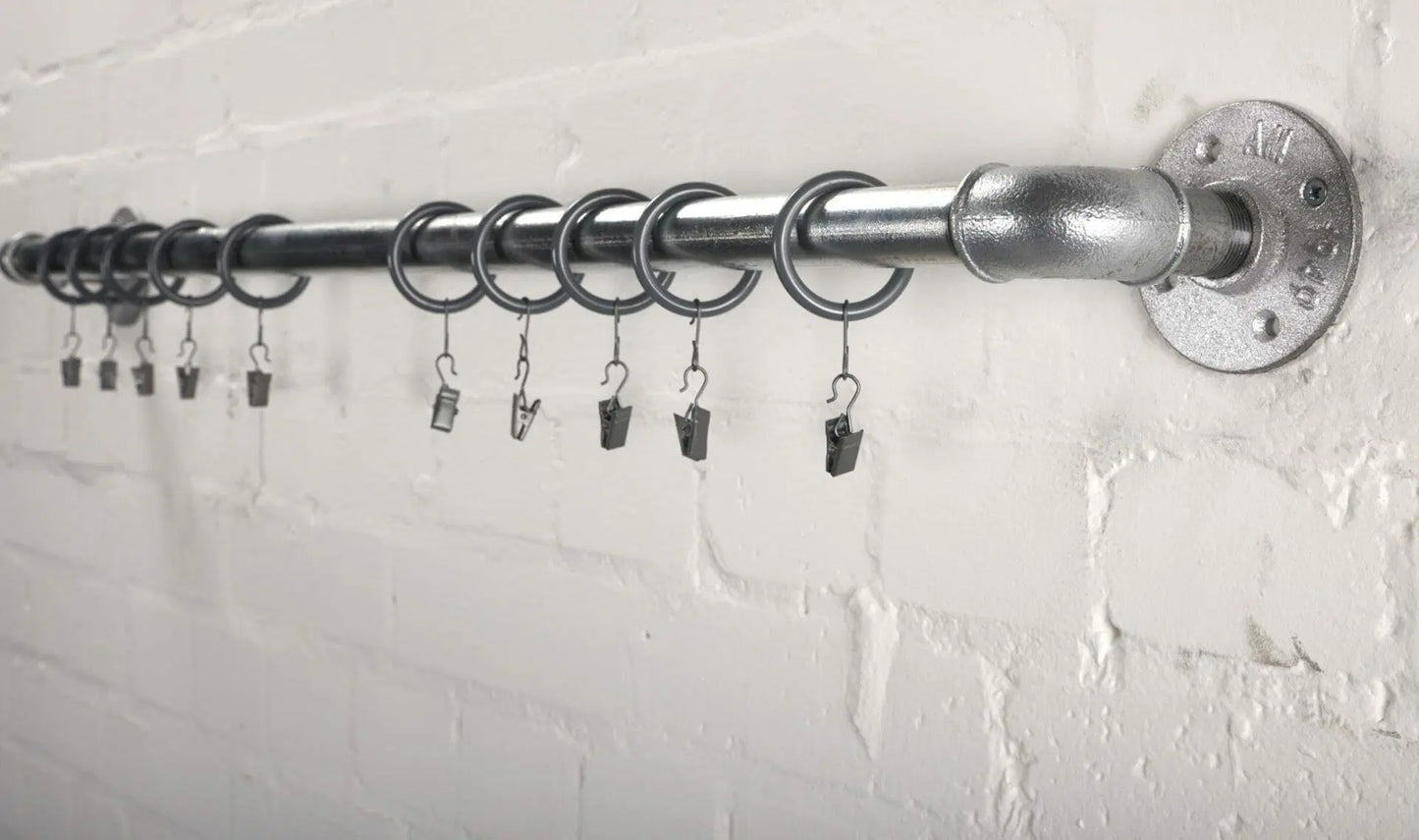 CURTAIN POLES - ORIGINAL SILVER