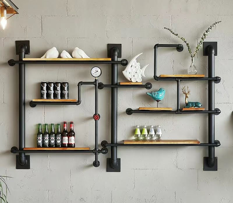 WALL SHELVES - RUBBERWOOD