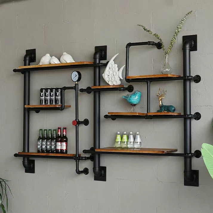 WALL SHELVES - RUBBERWOOD