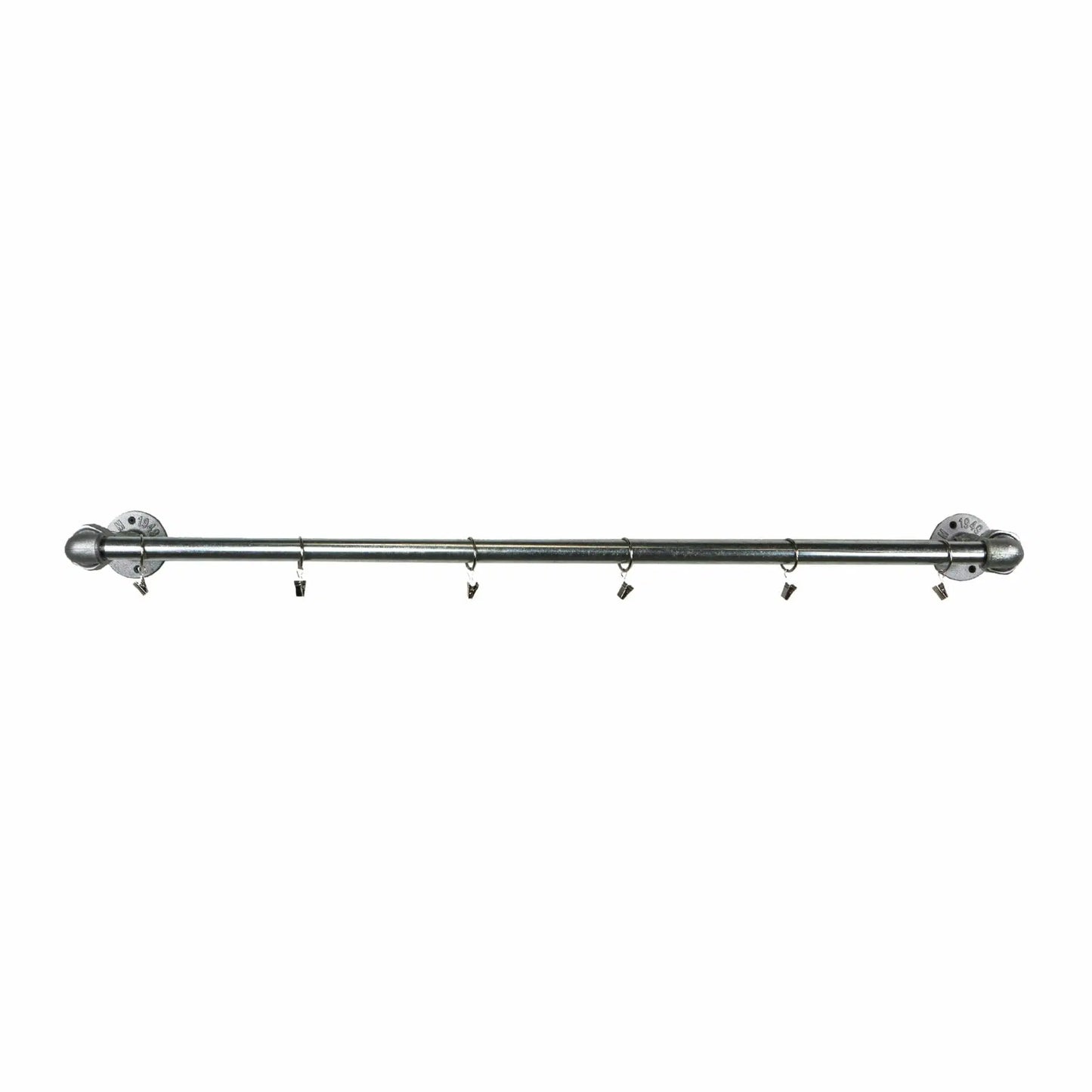 DOUBLE CURTAIN POLES - ORIGINAL SILVER