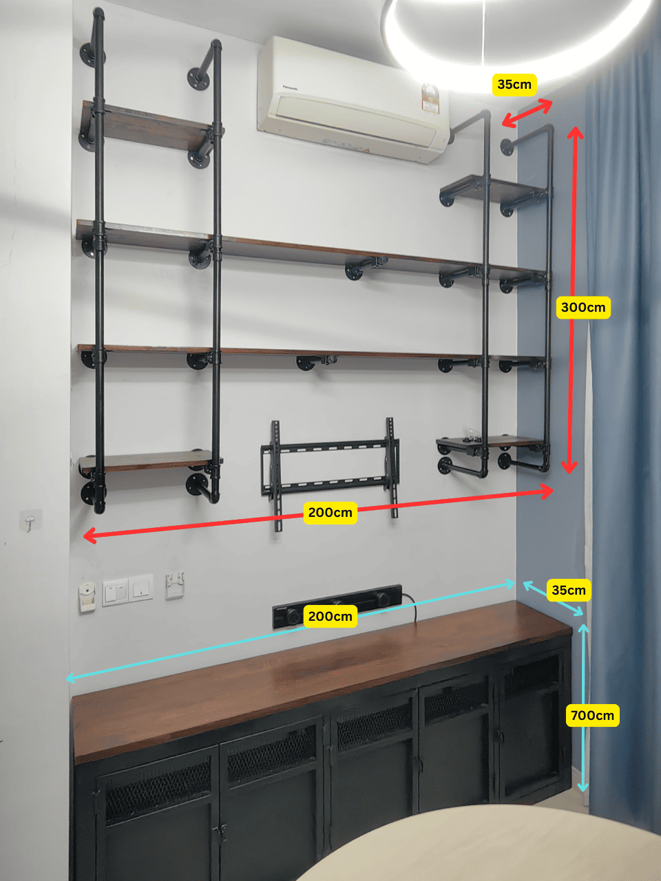 CODE: 1000(Wall Shelves) & 3000(TV Cabinet) - @ Eco Grandeur, Puncak Alam