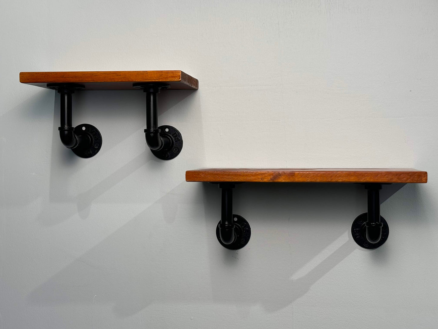 1 LAYER WALL SHELVES - RUBBERWOOD I