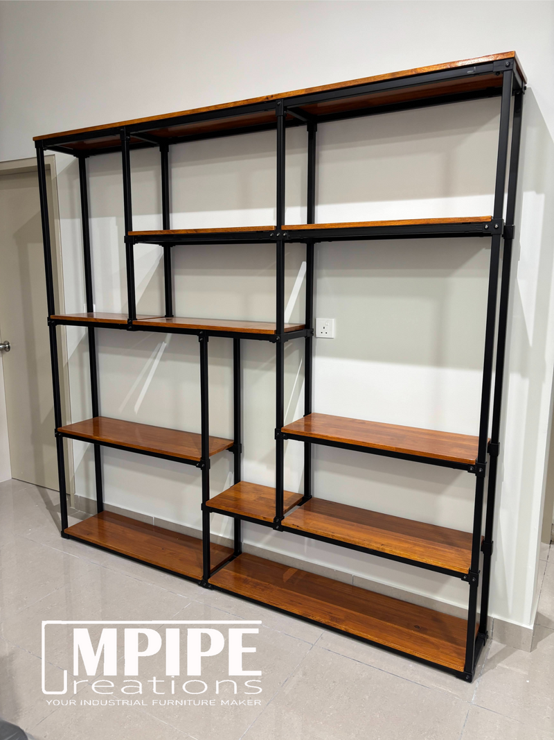 HOLLOW DECOR BOOK SHELVES RACK / DIVIDER