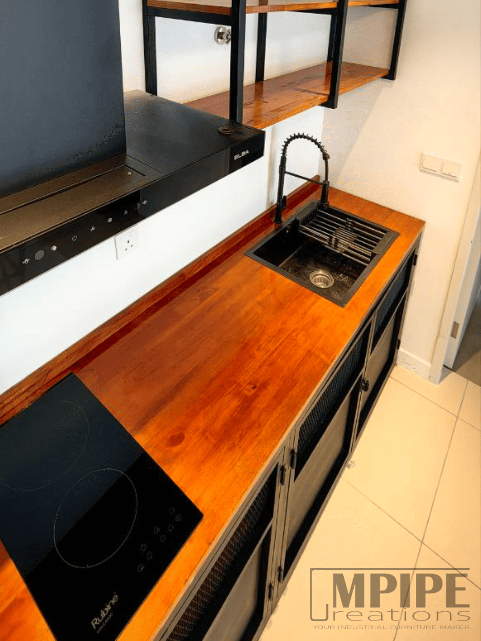 CODE: 4250(Kitchen Countertop) & 450(Wall Shelves) - @Alam Damai Residence, Emerald Hills