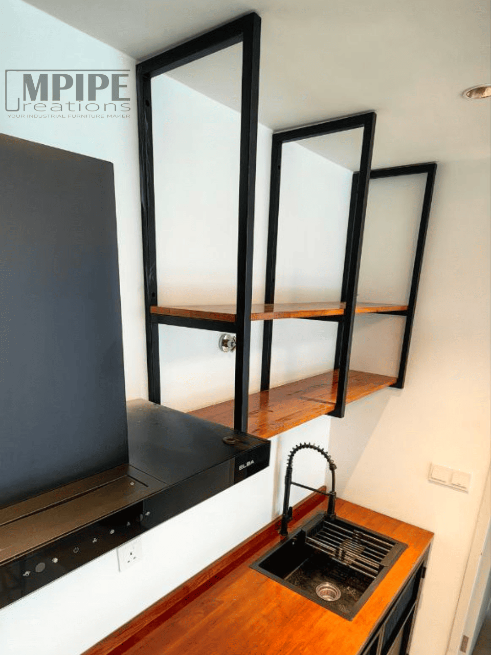 CODE: 4250(Kitchen Countertop) & 450(Wall Shelves) - @Alam Damai Residence, Emerald Hills