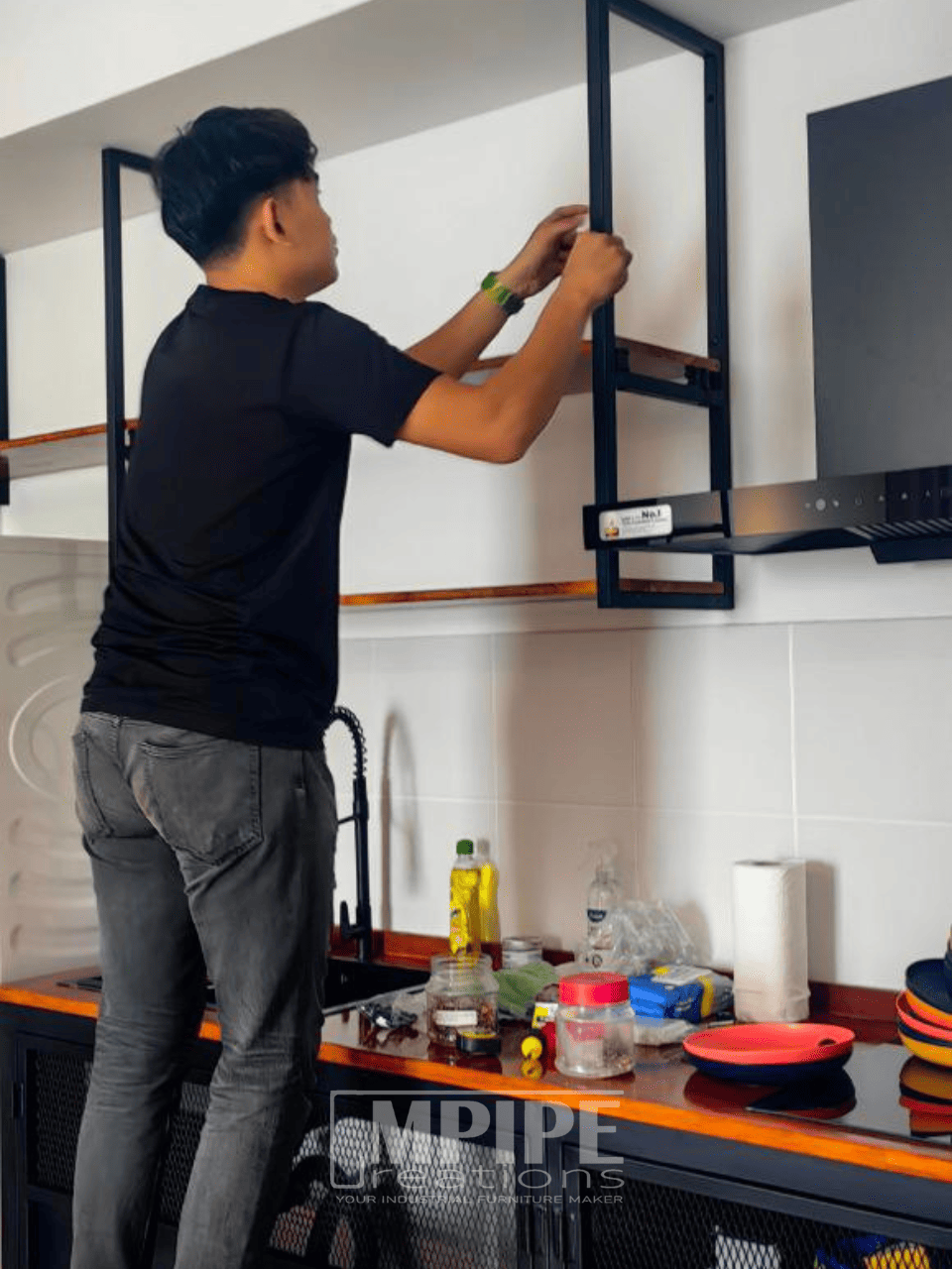 CODE: 4250(Kitchen Countertop) & 598(Wall Shelves) - @Alam Damai Residence, Emerald Hills (Copy)