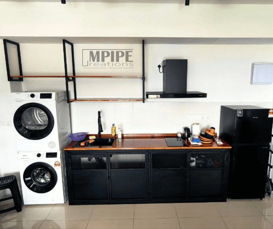CODE: 4250(Kitchen Countertop) & 598(Wall Shelves) - @Alam Damai Residence, Emerald Hills (Copy)