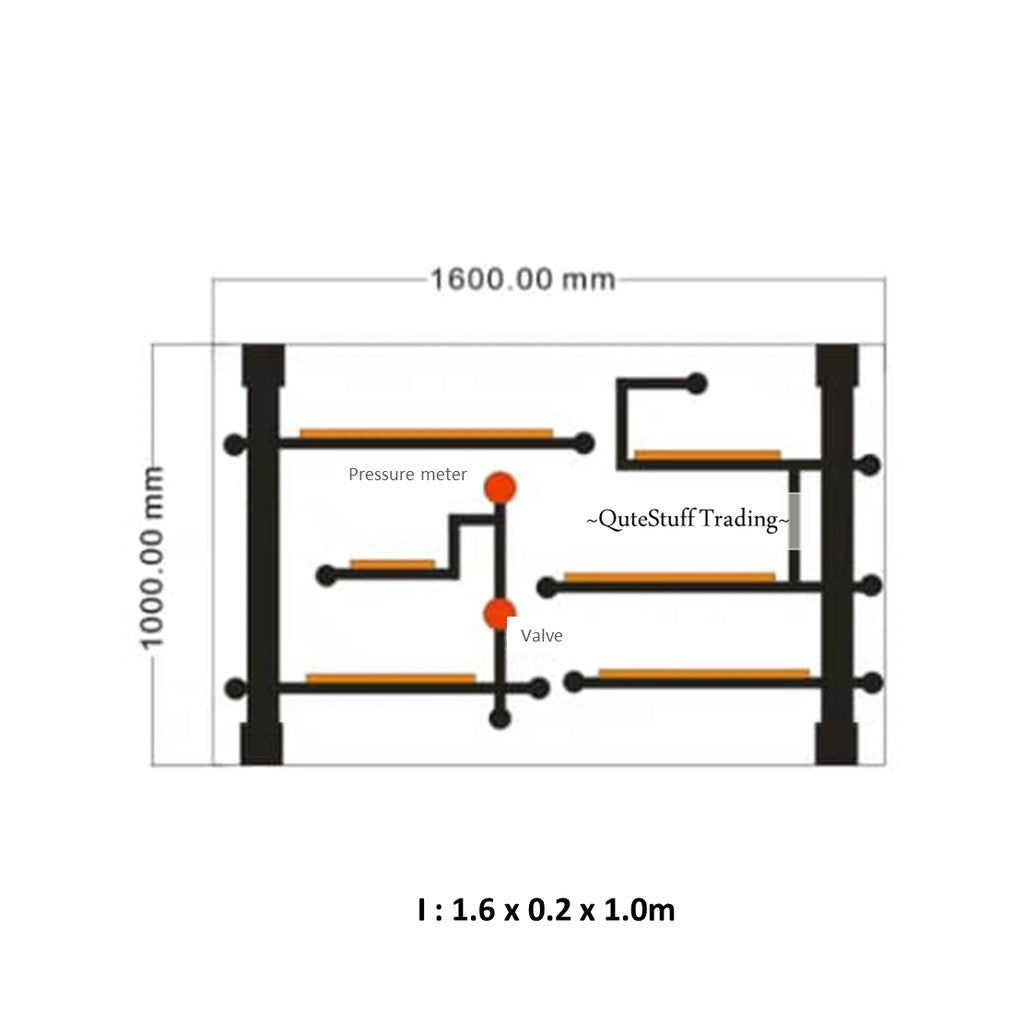 WALL SHELVES - RUBBERWOOD
