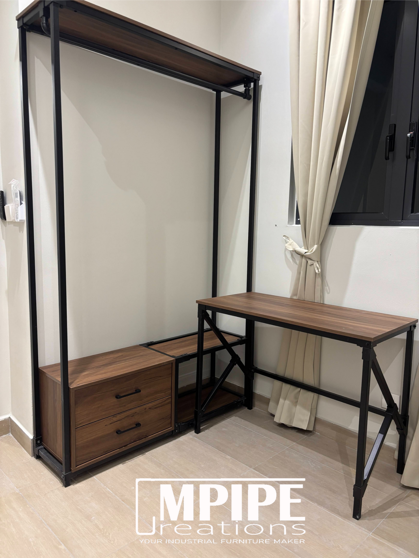 CODE: 1645 (CLOTHING RACK) & 740 (TABLE) - @The Harmony-Old Klang Road