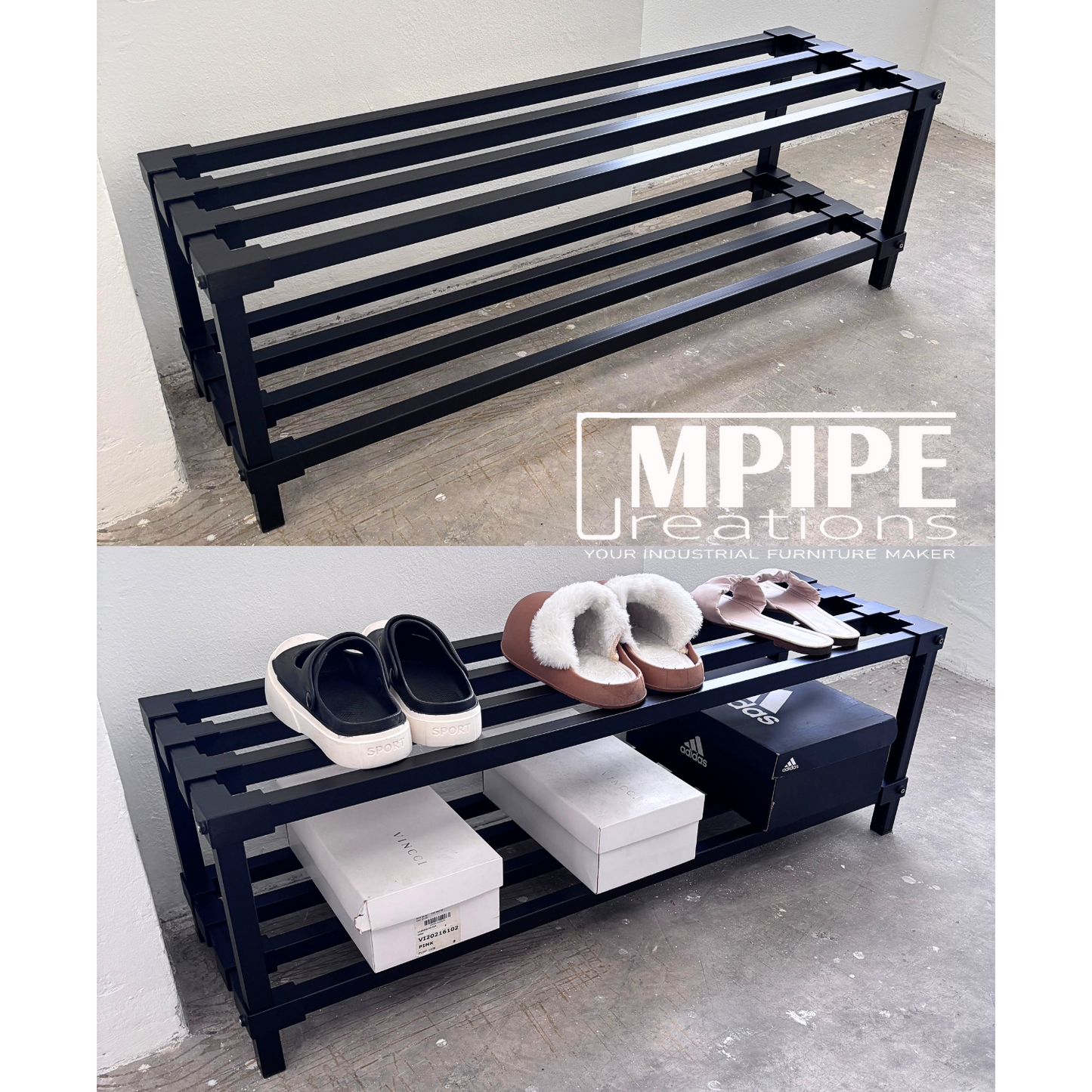 HOLLOW SHOE RACK