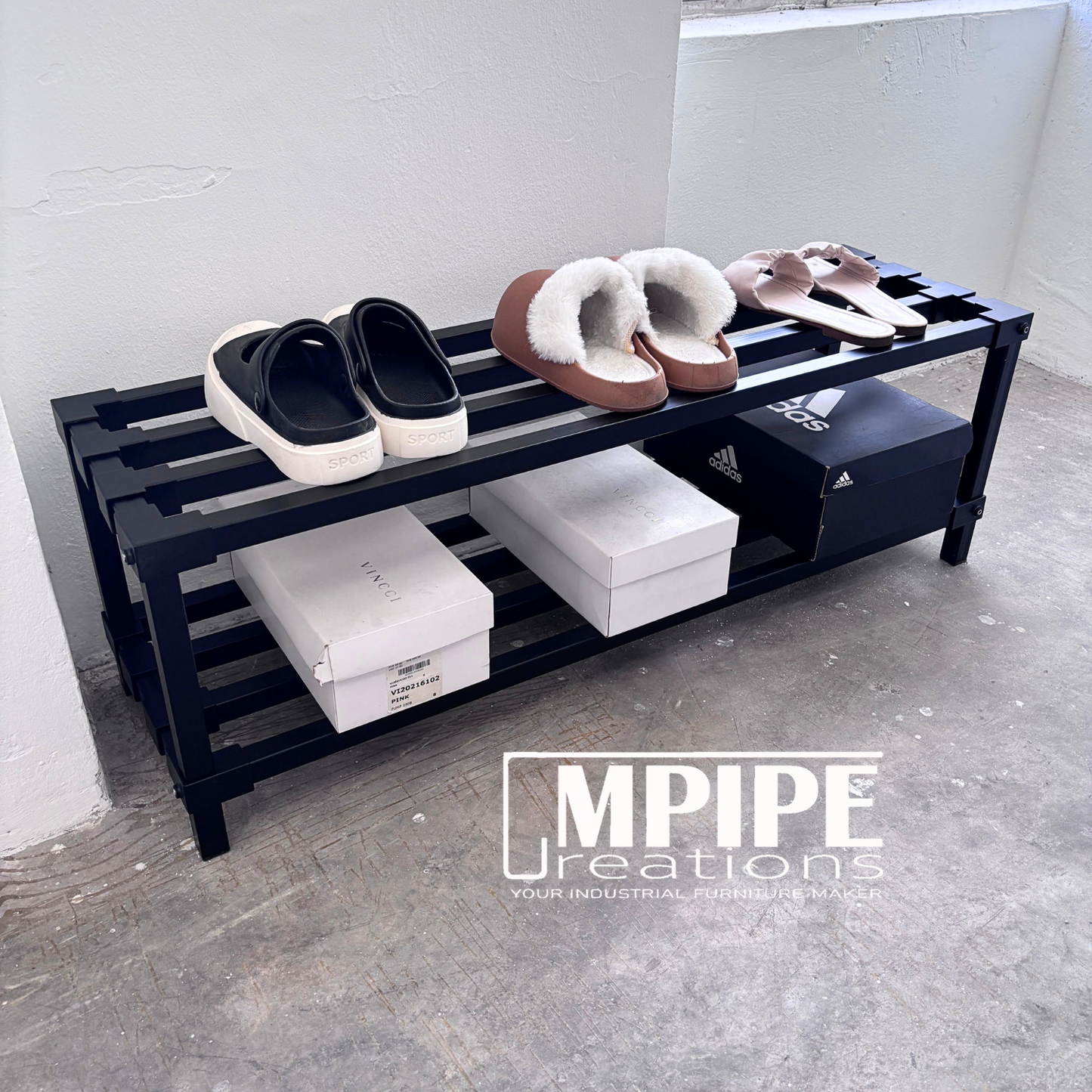 HOLLOW SHOE RACK
