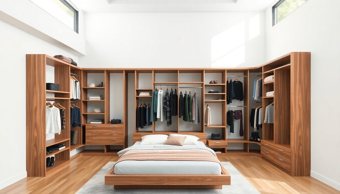 DIY Open Concept Wardrobe: Budget-Friendly Ideas for Malaysian Homeowners 2024