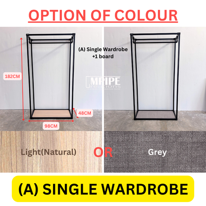 HOLLOW CLOSET ORGANIZER (DRAWER, CABINET, ROTATING MIRROR)