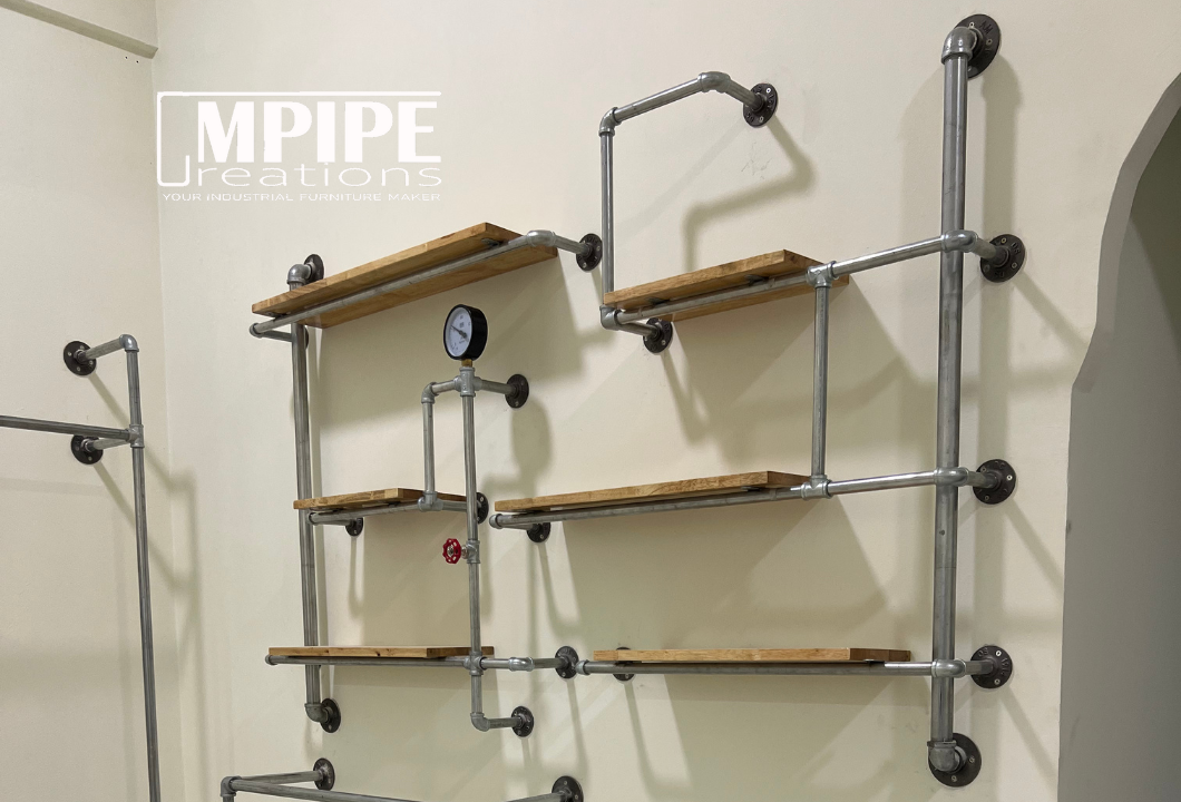 WALL SHELVES - RUBBERWOOD