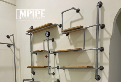 WALL SHELVES - RUBBERWOOD