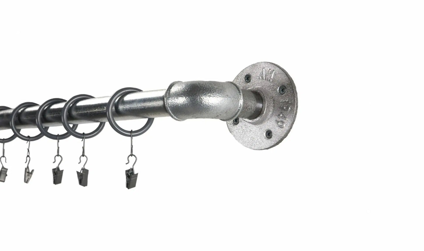 CURTAIN POLES - ORIGINAL SILVER