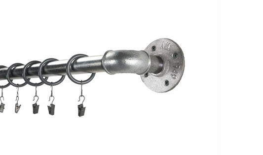 CURTAIN POLES - ORIGINAL SILVER