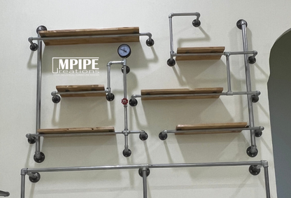 WALL SHELVES - RUBBERWOOD