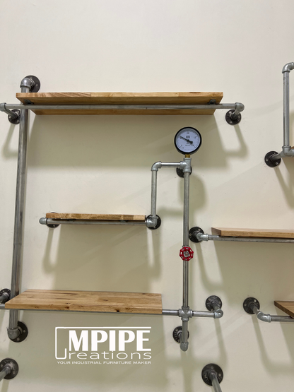 WALL SHELVES - RUBBERWOOD