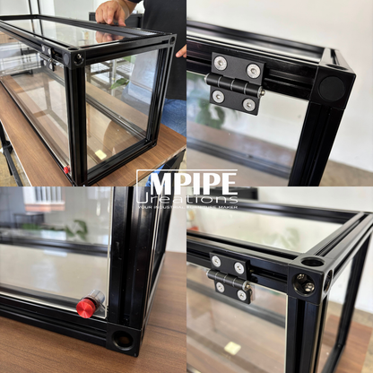 Acrylic Display Box with Aluminium Profile Frame