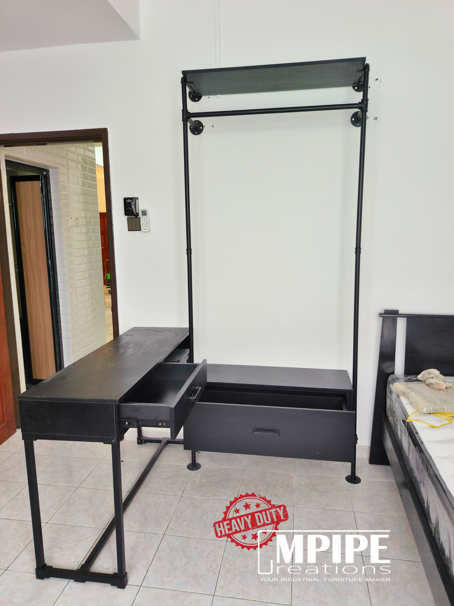 CODE: Clothing Rack (1204) / Table (736) - @USJ, Subang Jaya