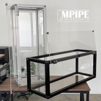Acrylic Display Box with Aluminium Profile Frame