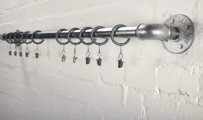 CURTAIN POLES - ORIGINAL SILVER