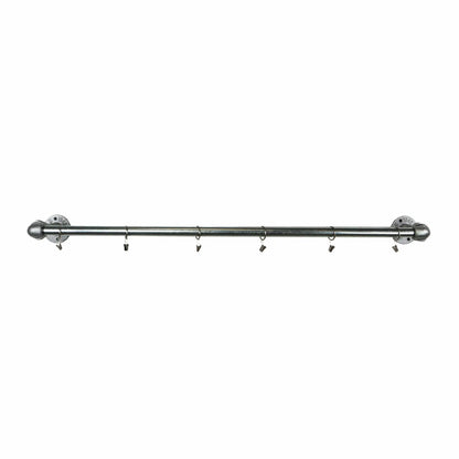 DOUBLE CURTAIN POLES - ORIGINAL SILVER