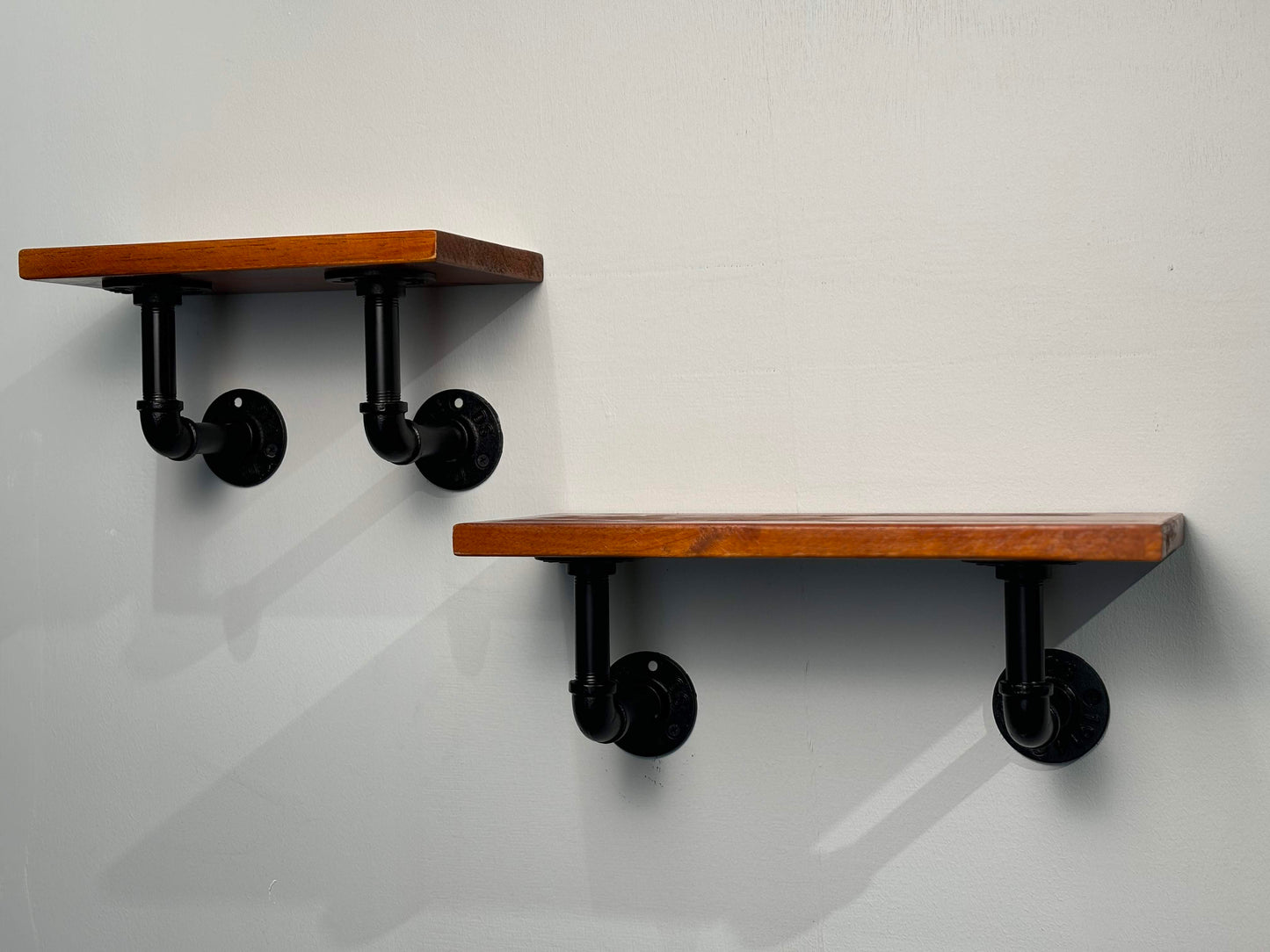 1 LAYER WALL SHELVES - RUBBERWOOD I