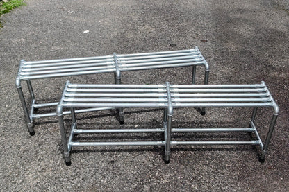 SHOE BENCH - ORIGINAL SILVER
