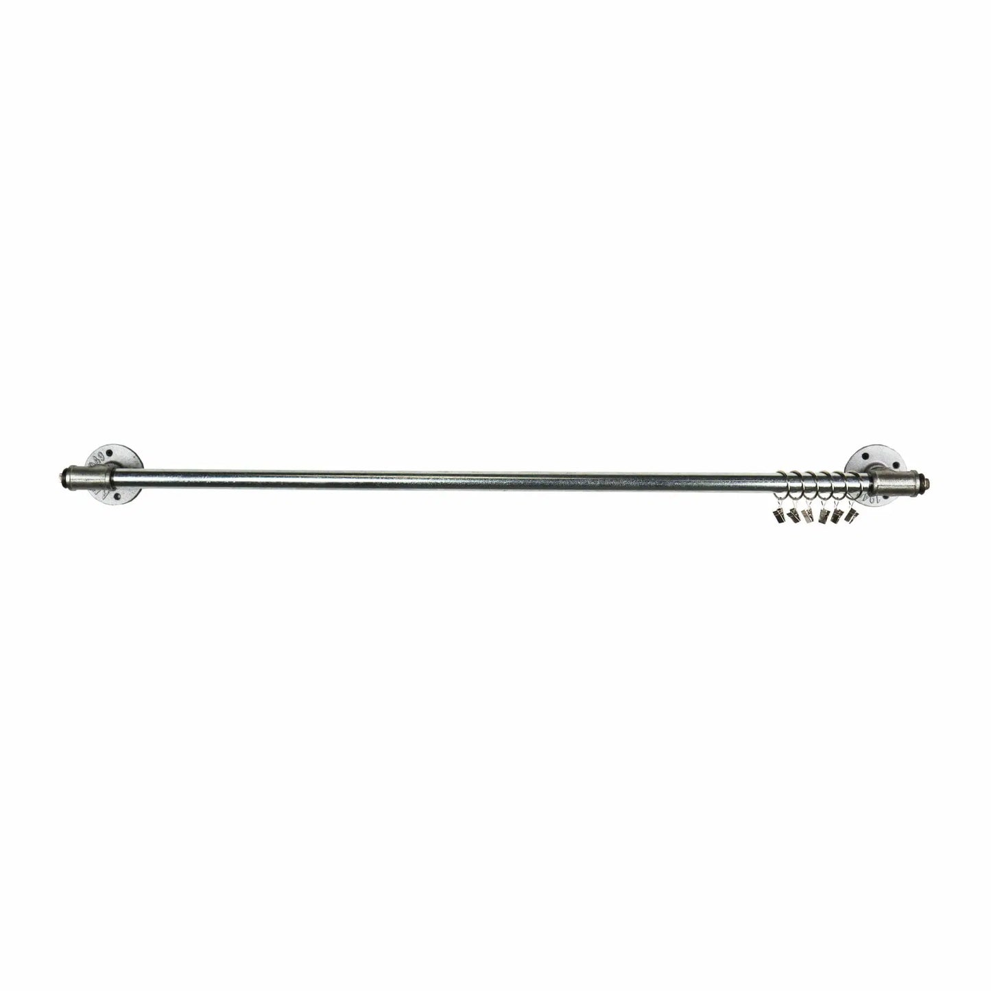 TEE NUT CURTAIN POLES - ORIGINAL SILVER
