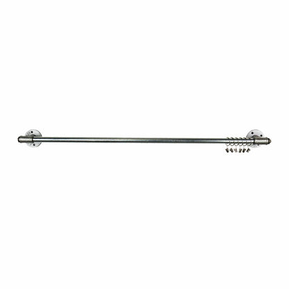 TEE NUT CURTAIN POLES - ORIGINAL SILVER