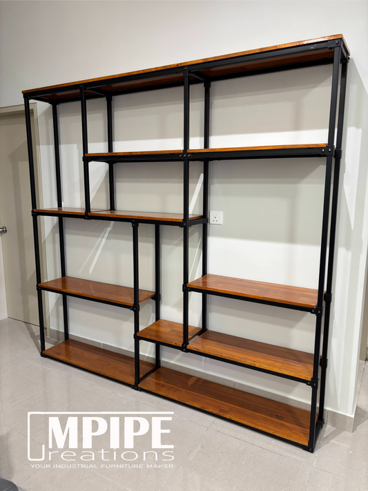 HOLLOW DECOR BOOK SHELVES RACK / DIVIDER