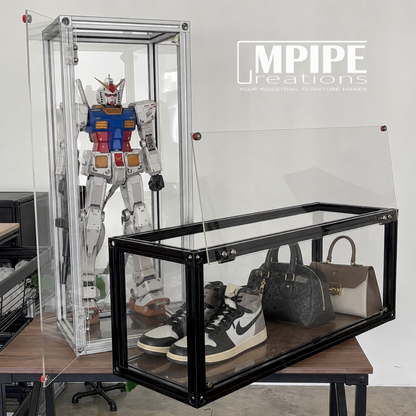 Acrylic Display Box with Aluminium Profile Frame
