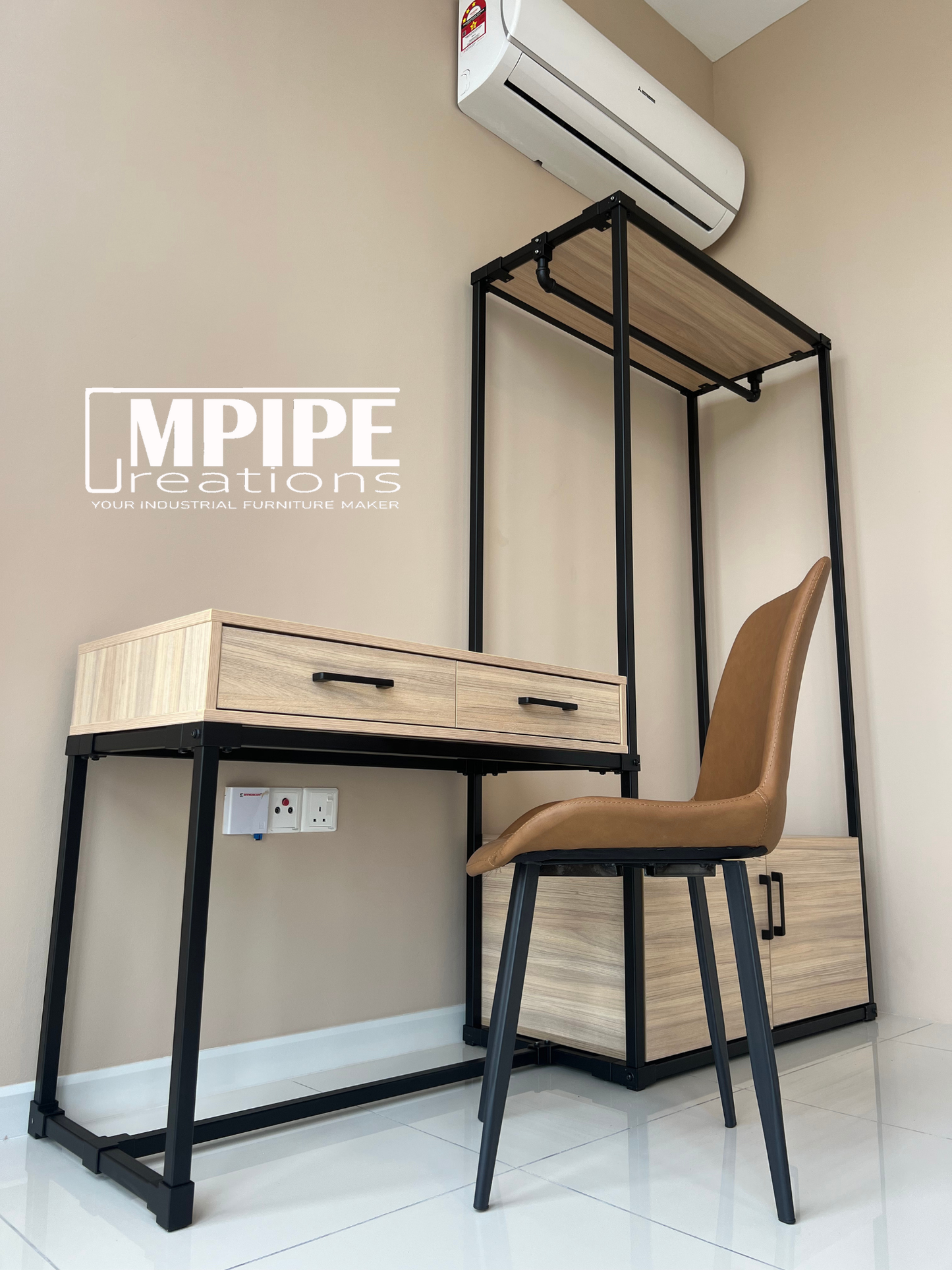 HOLLOW CLOSET ORGANIZER (DRAWER, CABINET, ROTATING MIRROR)