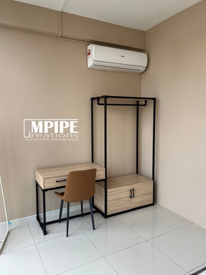 HOLLOW CLOSET ORGANIZER (DRAWER, CABINET, ROTATING MIRROR)