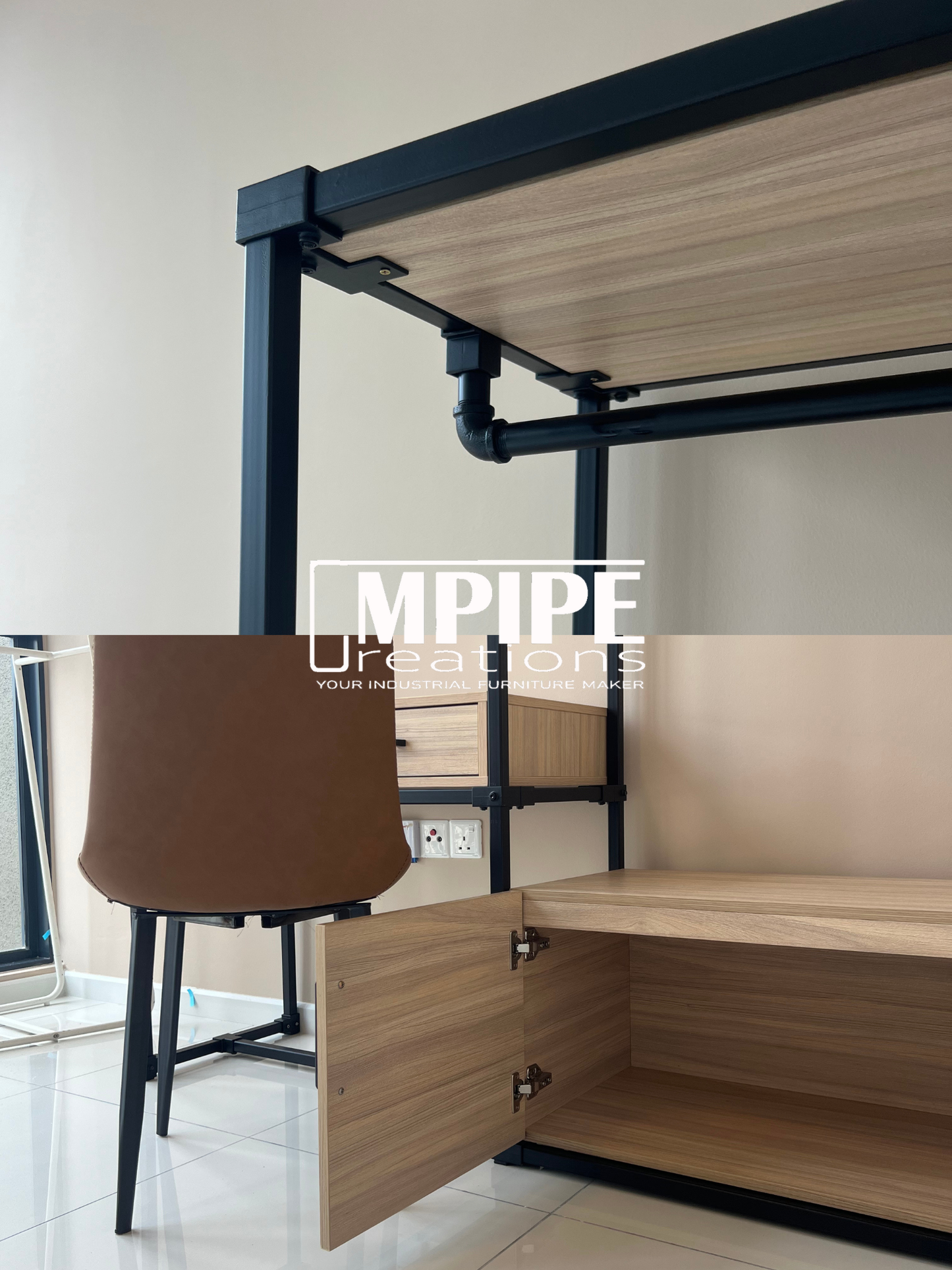 HOLLOW CLOSET ORGANIZER (DRAWER, CABINET, ROTATING MIRROR)