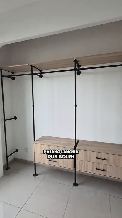 CODE: Wardrobe: 3773 / Partition: 1800 - @ The Jalil Residensi, Seri Kembangan