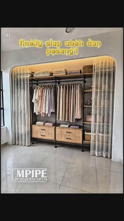 CODE: Wardrobe: 3773 / Partition: 1800 - @ The Jalil Residensi, Seri Kembangan