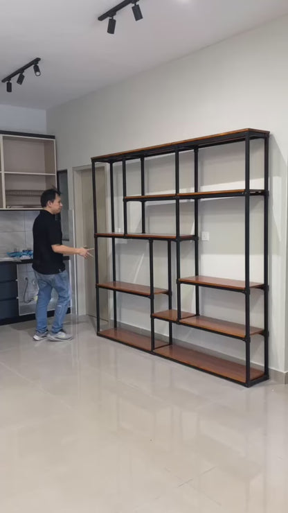 HOLLOW DECOR BOOK SHELVES RACK / DIVIDER