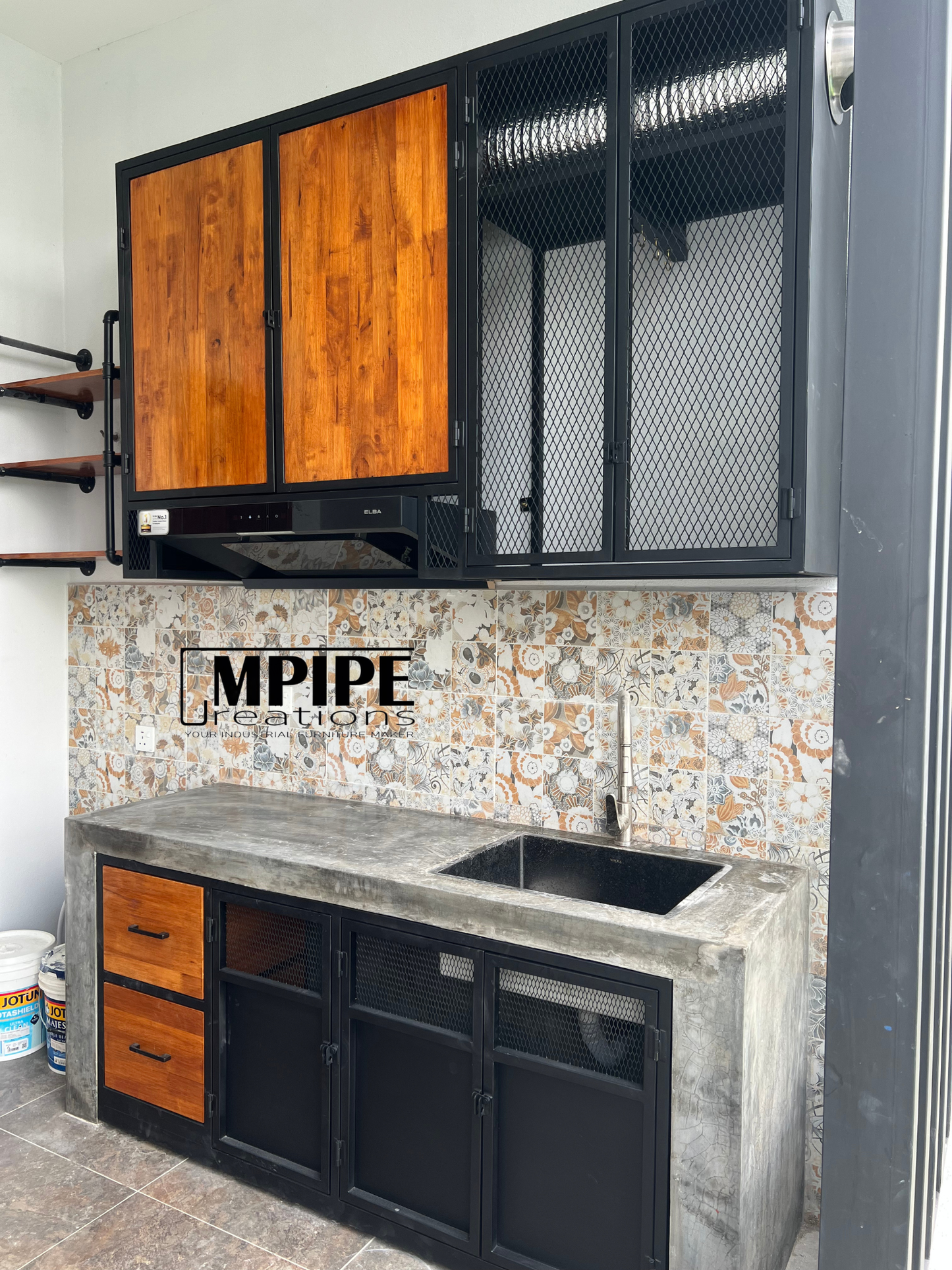 CODE: 3619(Wall Shelves) / 4665 (Kitchen Countertop) - @Puchong