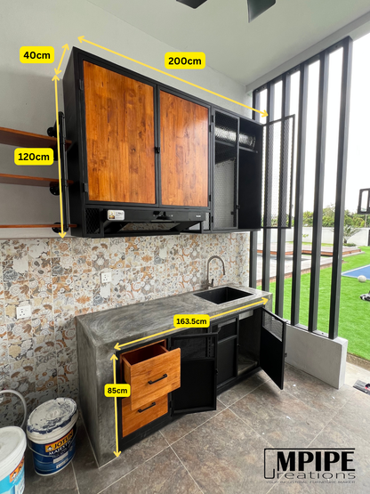 CODE: 3619(Wall Shelves) / 4665 (Kitchen Countertop) - @Puchong