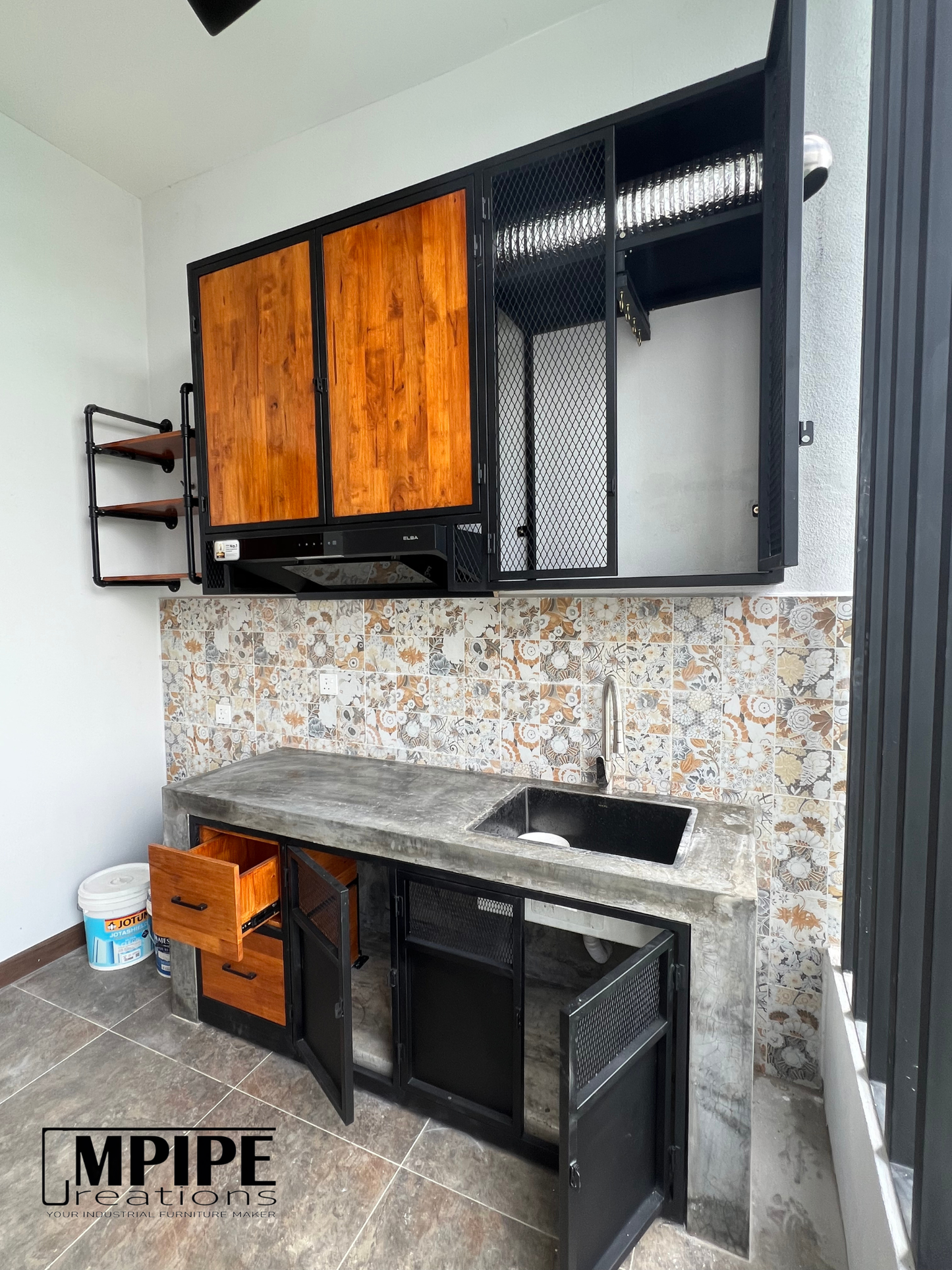 CODE: 3619(Wall Shelves) / 4665 (Kitchen Countertop) - @Puchong