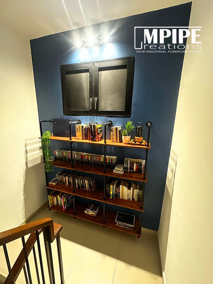 4 LAYERS WALL SHELVES - RUBBERWOOD