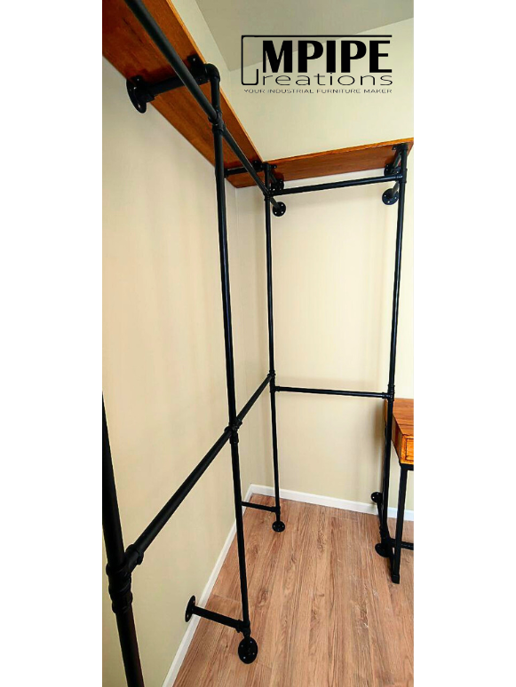 Dressing Rack Table CODE: Clothing Rack(1288) & Dressing Table(900)- @OUG – M-Pipe Creations